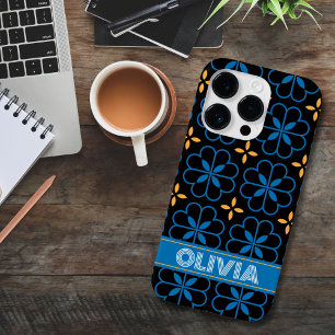 Custom Monogram Name Mediterranean Phone Case