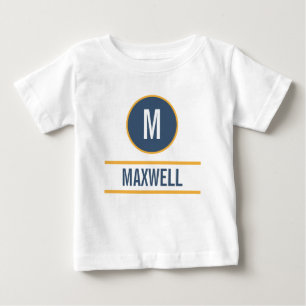 Custom monogram name text template T-Shirt