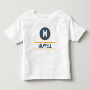 Custom monogram name text template T-Shirt