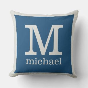 Custom Monogram & Name throw pillows