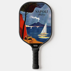 Custom monogram Napoli (Naples) Pickleball Paddle