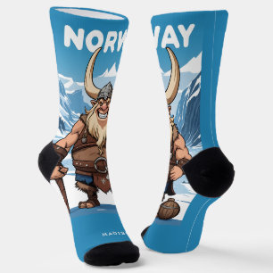 Custom Monogram Norwegian Troll Socks