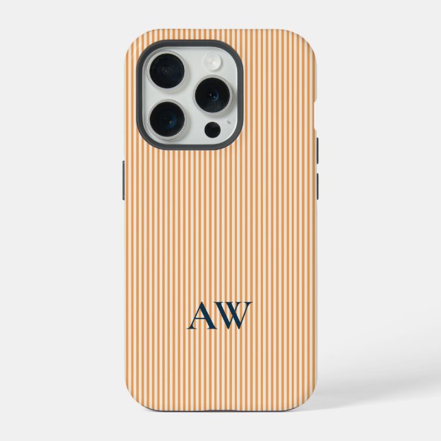 Custom Monogram Phone Case Wedding Gift for Bride (Back)