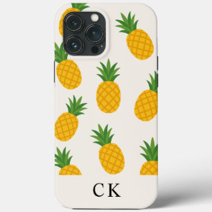 Custom Monogram Pineapple Case-Mate iPhone Case