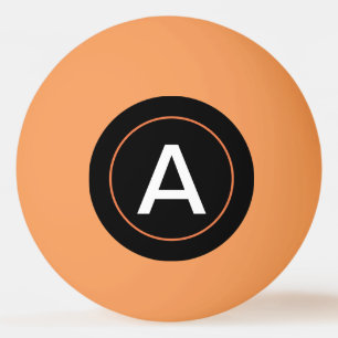 CUSTOM MONOGRAM Ping Pong Ball