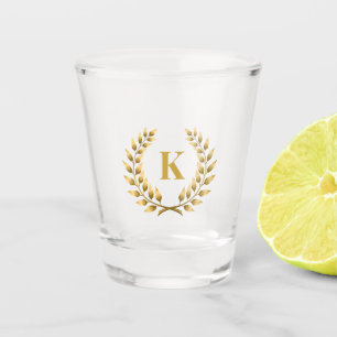 Custom Monogram Shot Glass