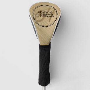 Custom Monogram Template Golf Head Cover