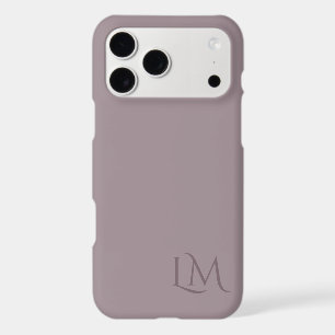 Custom Monogram Tulip Taupe