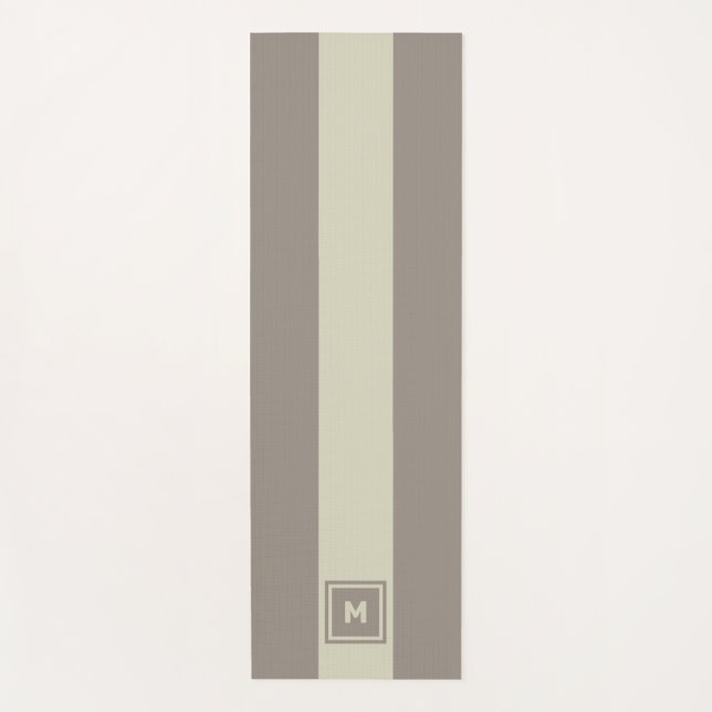 Custom Monogram Yoga Mat (Front)
