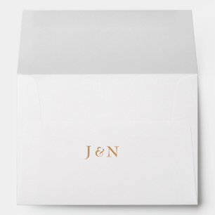 Custom Monogrammed Envelope