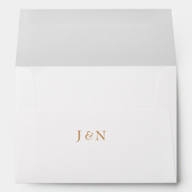 Custom Monogrammed Envelope (Back (Bottom))