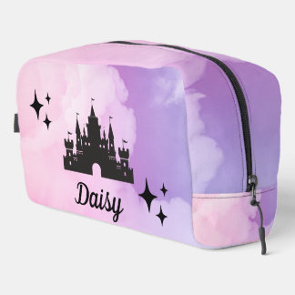 Custom Monogrammed Magic Castle  Dopp Kit