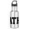 Custom monogrammed stainless steel water bottle