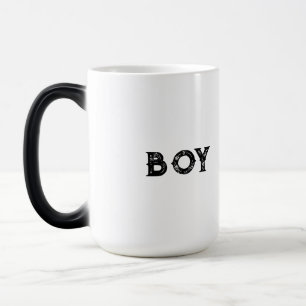 Custom Morphing Mug – "Boy" Name Text Revealed