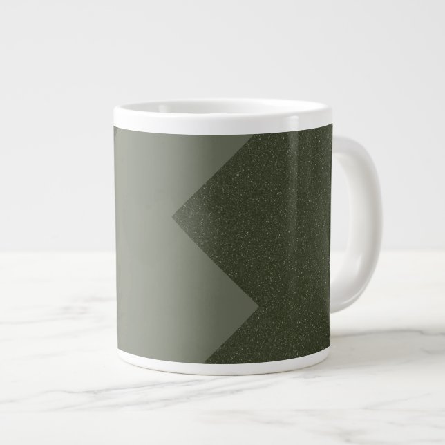 Custom Moss Green Coffee Mug (Front Right)