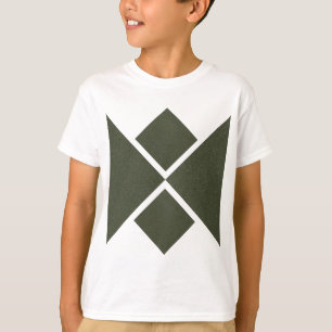 Custom Moss Green Diamond Tee