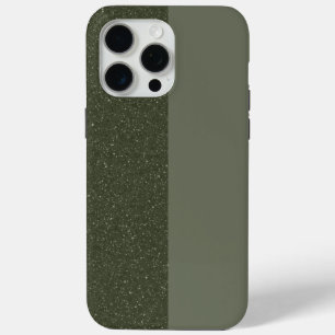Custom Moss Green Dual-Tone iPhone Case