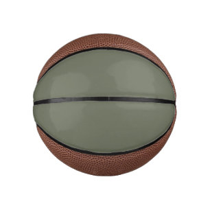 Custom Moss-Green Mini Basketball