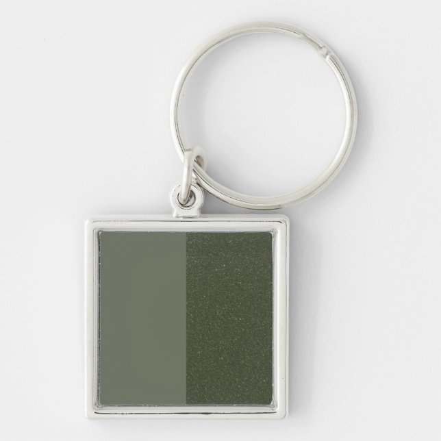 Custom Moss Green Noise Keychain Gift (Front)