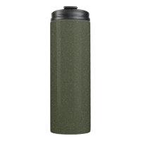 Custom Moss Green Noise Texture Tumbler