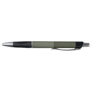 Custom Moss Green Pen – Split Texture Design