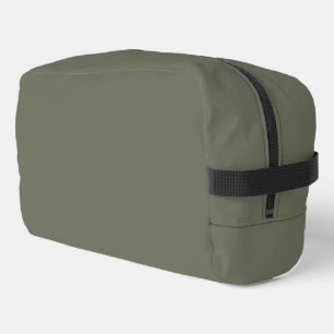 Custom Moss Green Print Cut Sew Bag