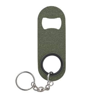 Custom Moss Green Speckled Bottle Opener