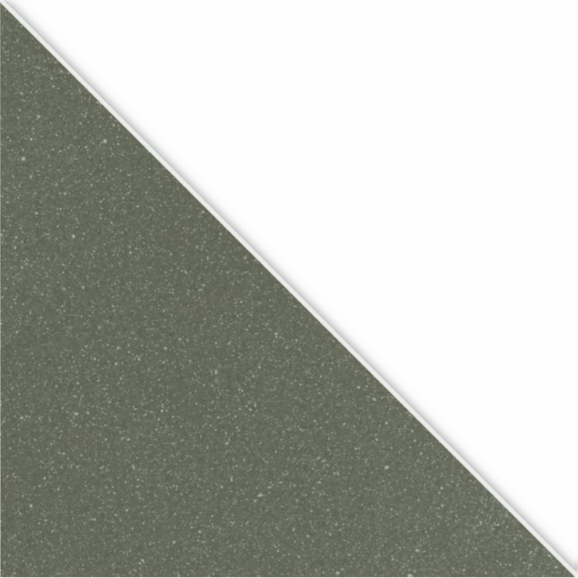 Custom Moss Green Triangle Edge Sticker (Front)