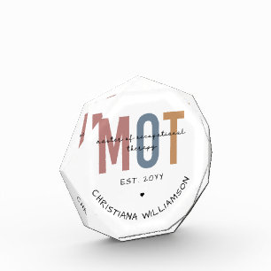 Custom MOT Master Of Occupational Therapy Photo Block