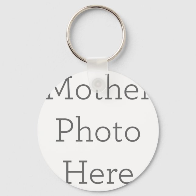 Metal Circle Keychain, 2" (Front)