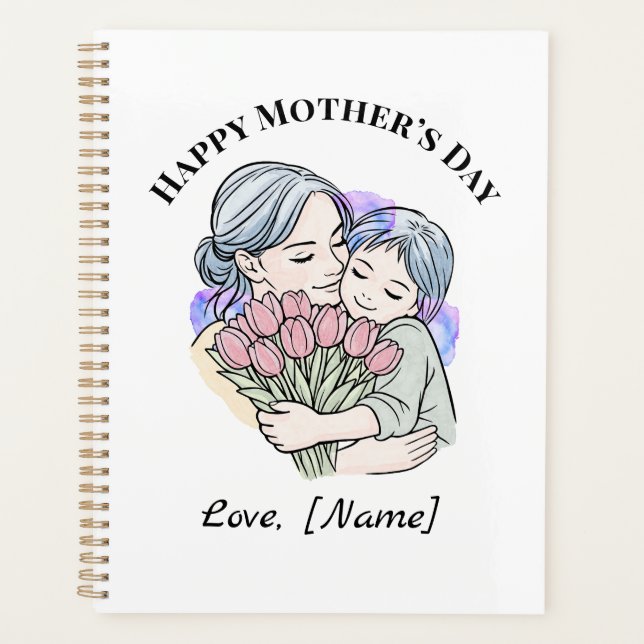 Custom Mother’s Day Mum and Child Planner (Front)