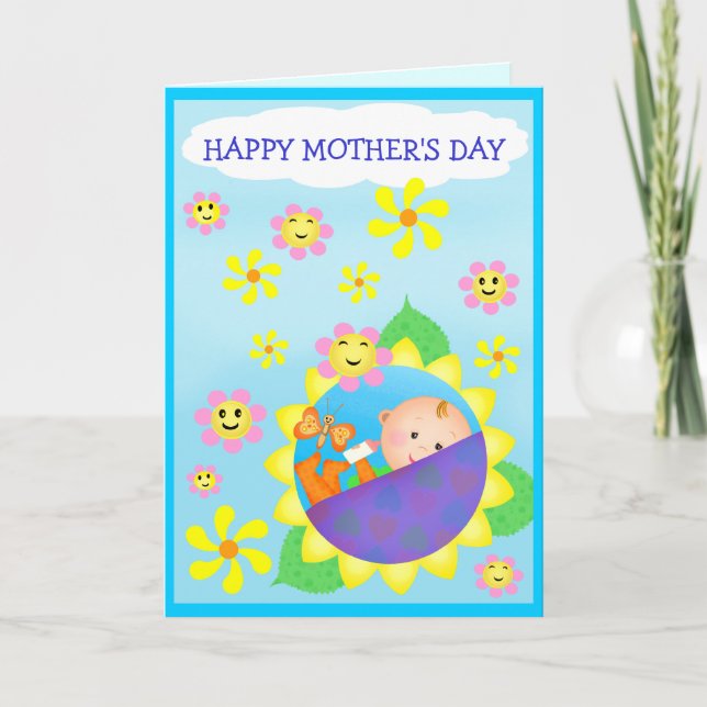 Custom Mother's Day / Birthday / New Mum Card (Front)