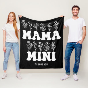 Custom Mothers Day Fleece Blanket
