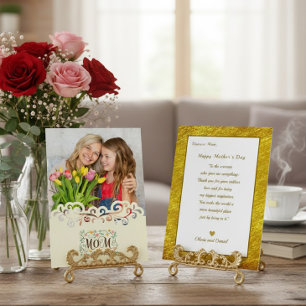 Custom Mother's Day I Photo & Personal Message Card