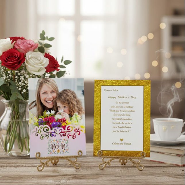 Custom Mother's Day I Photo & Personal Message Card (Creator Uploaded)