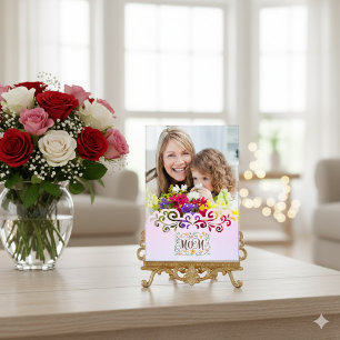Custom Mother's Day  Photo Block