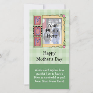 Custom Mother's Day Photo Cards
