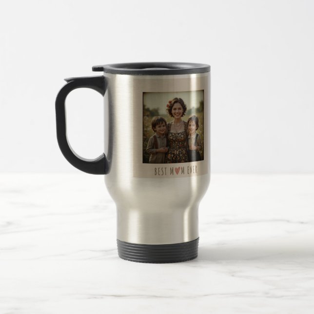 Custom Mother's Day Travel Mug (Left)