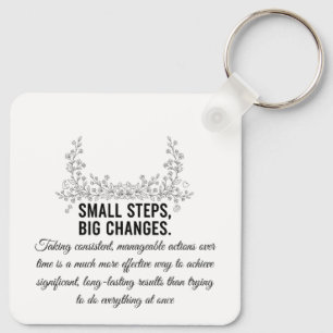 Custom Motivational Keychain