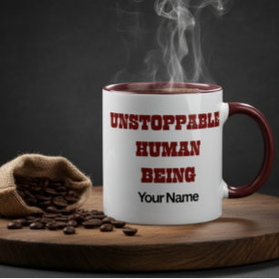 Custom Motivational Quote Confidence Gift Him Her  Mug