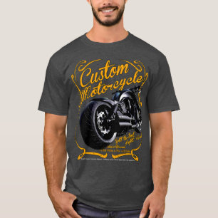 Custom motorcycle from Wisconsin T-Shirt