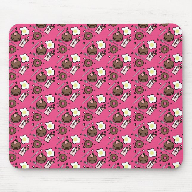 Custom Mouse 3D Sprinkle Frosted Breakfast Mat (Front)