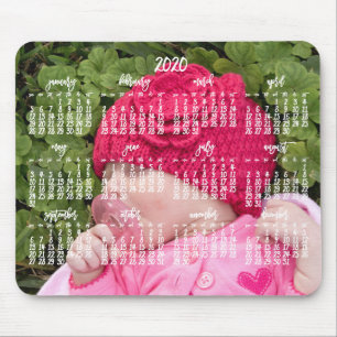 Custom Mouse Pad Calendar 2020 Add Photo