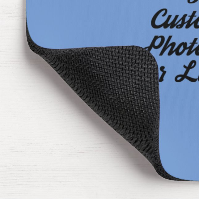Custom Mouse Pad - DIY Any Colour Personalised (Corner)