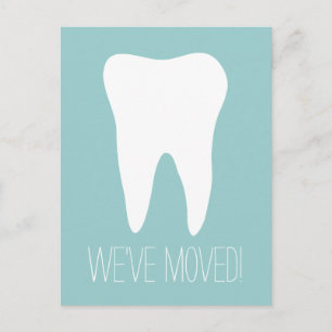 Custom moving postcards for dentist practice