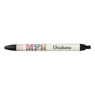 Custom MPH Master of Public Health Graduation Black Ink Pen