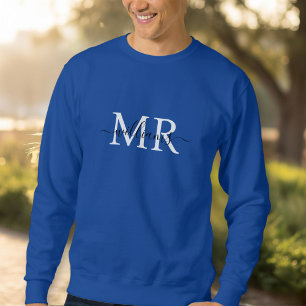Custom Mr & Mrs Sweatshirt, Wedding Anniversary Sweatshirt