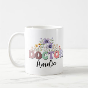 Custom mug for doctor, personalized mug for doctor