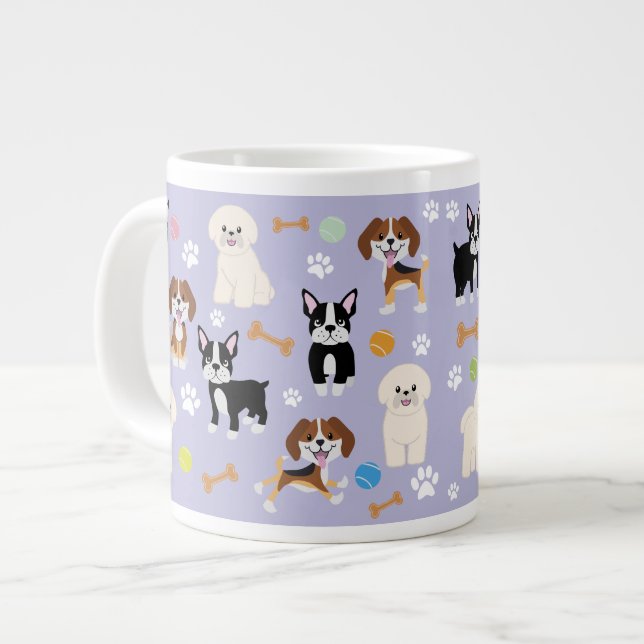 Custom Mug Jumbo - Dog Group 4 (Front Left)