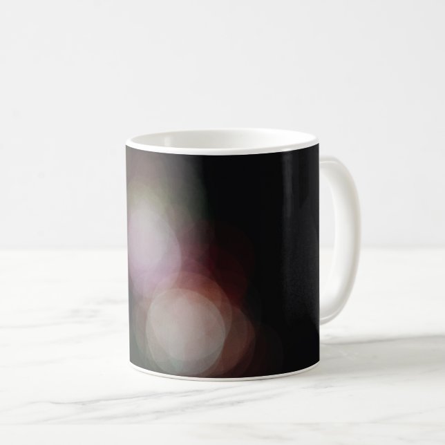 Custom mug with bokeh effect photo (Front Right)